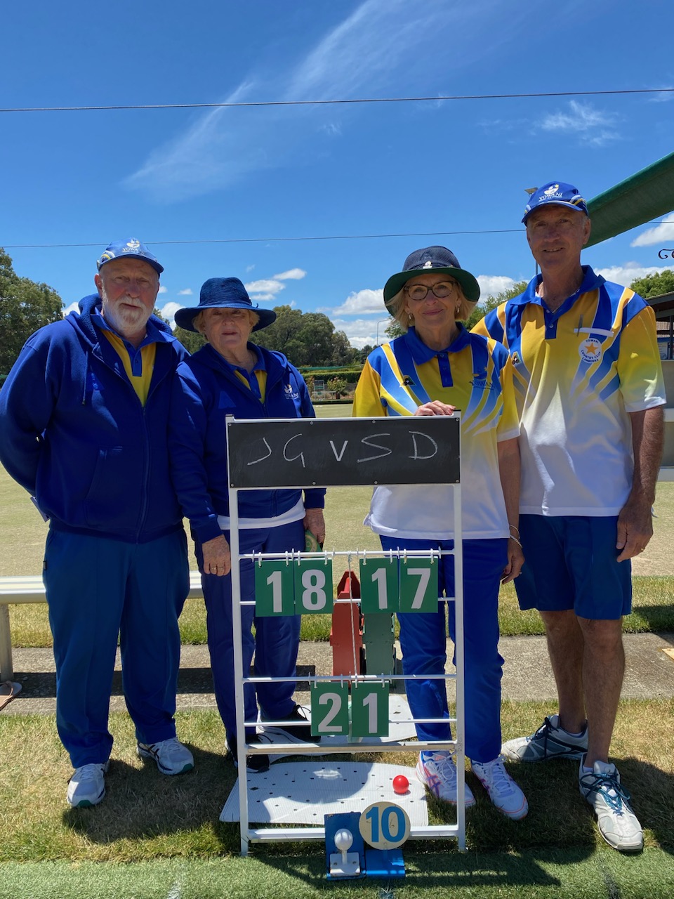 Mixed Championship Mixed Pairs Yowani Bowls